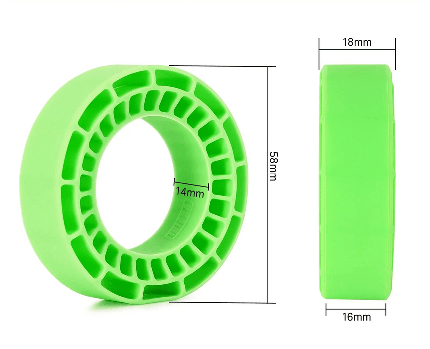 4PCS INJORA 1.3" 64x24mm Inserts de pneus (Caoutchouc de silicone)