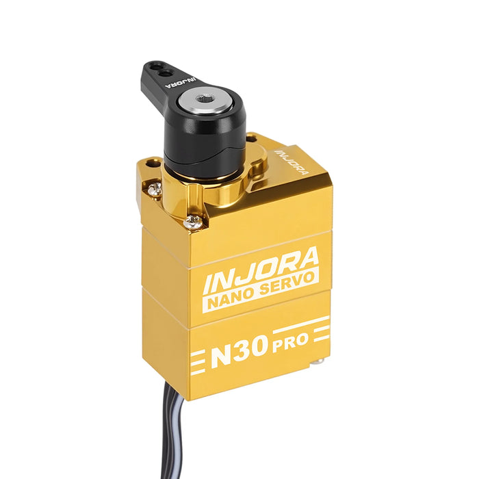 INJORA N30 PRO NANO Servo w/ Servo Saver for Axial SCX30 1/30