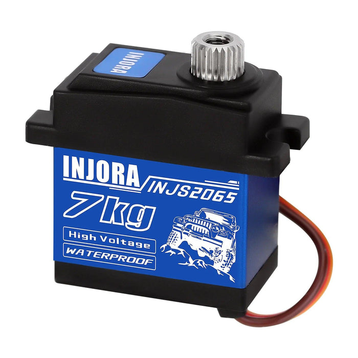 INJORA 7KG INJS2065 Digital Servo with Mount for Redcat Ascent-18 1/18