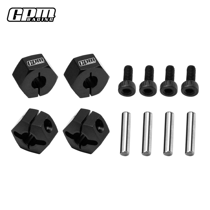 Moyeux de roue GPM 12mm pour TRAXXAS Mini Maxx/XRT 1/10 (AL)