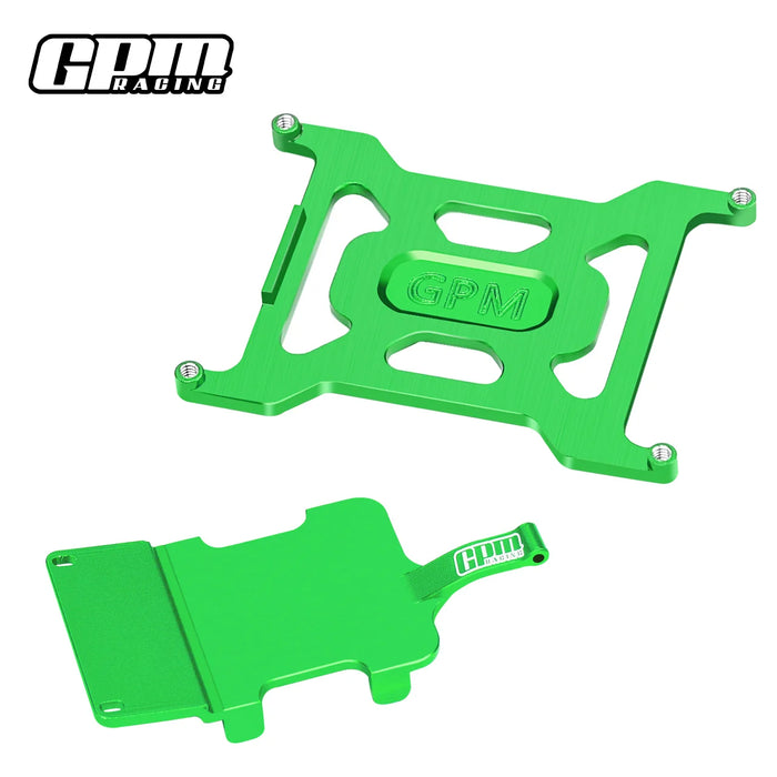 GPM Battery Holder & ESC & Receiver Mounting Plate for LOSI Micro-B 1/24 (AL)