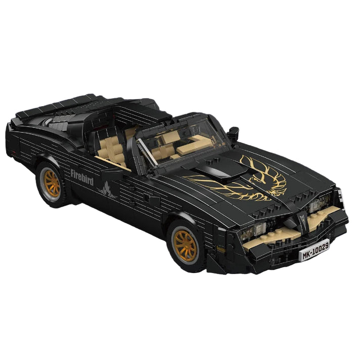 MOULD KING 10029 The Black Firebird Sports Car Model Building Blocks (1557 Pieces)
