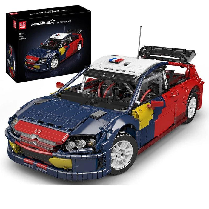 Mould King 13187 C4 WRC Sport Racing Car Model (4606 Pieces)