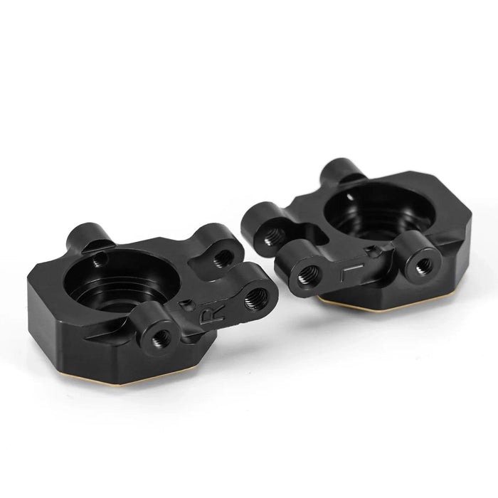 INJORA Steering Knuckles with Counterweights for Traxxas TRX4M 1/18 (Brass)