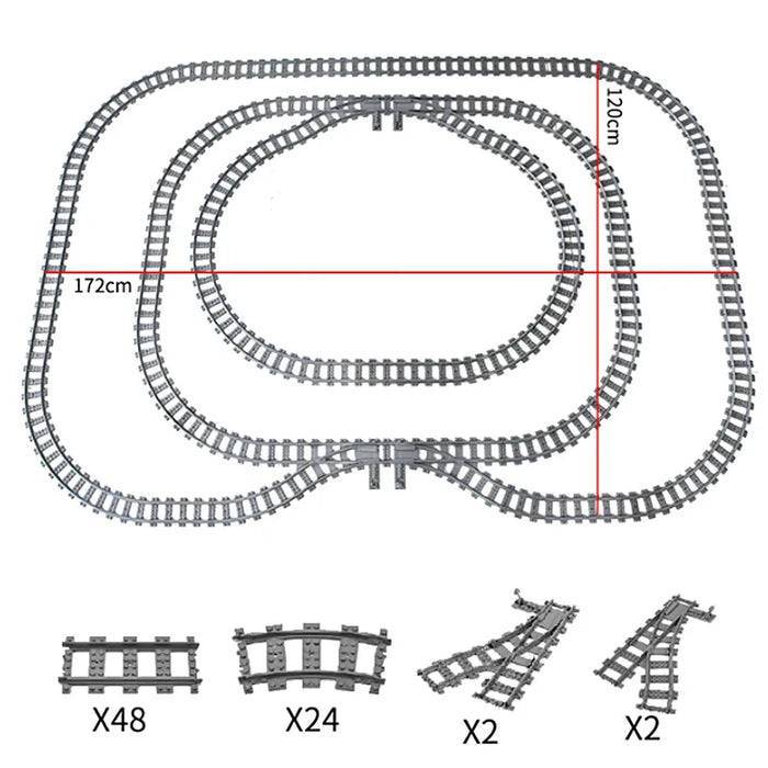 Building Set Train Tracks