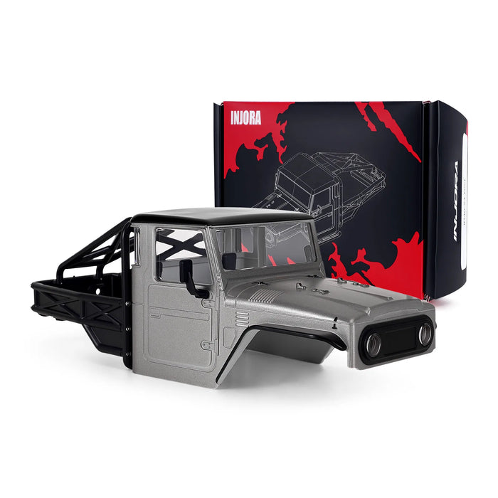 INJORA IR40-24 Half Truck Hard Body w/ Cage for Axial SCX24 1/24