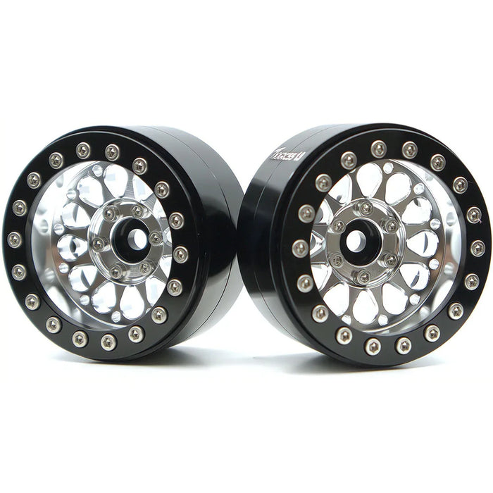 TxxRcss 4PCS 1.9" 55x31 mm Beadlock Wheels Rims 1/10
