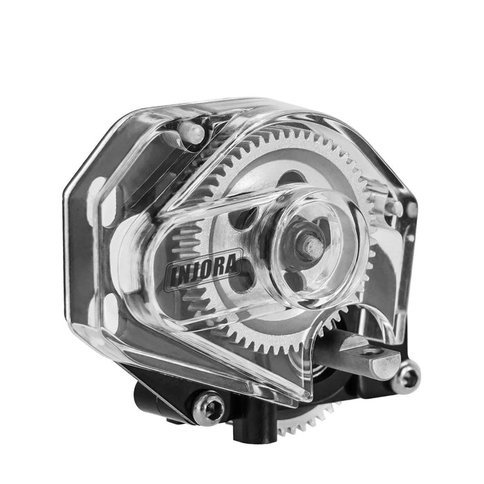 INJORA Transmission avec moteur brossé 50T 050 pour Axial SCX24 1/24