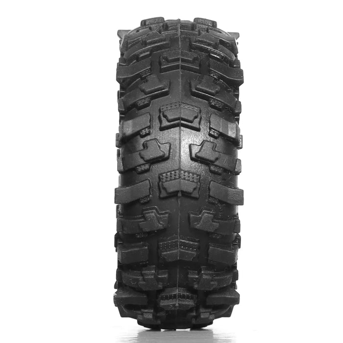 4PCS 1.0" 51x20mm 1/18 1/24 Crawler Tires (Rubber)