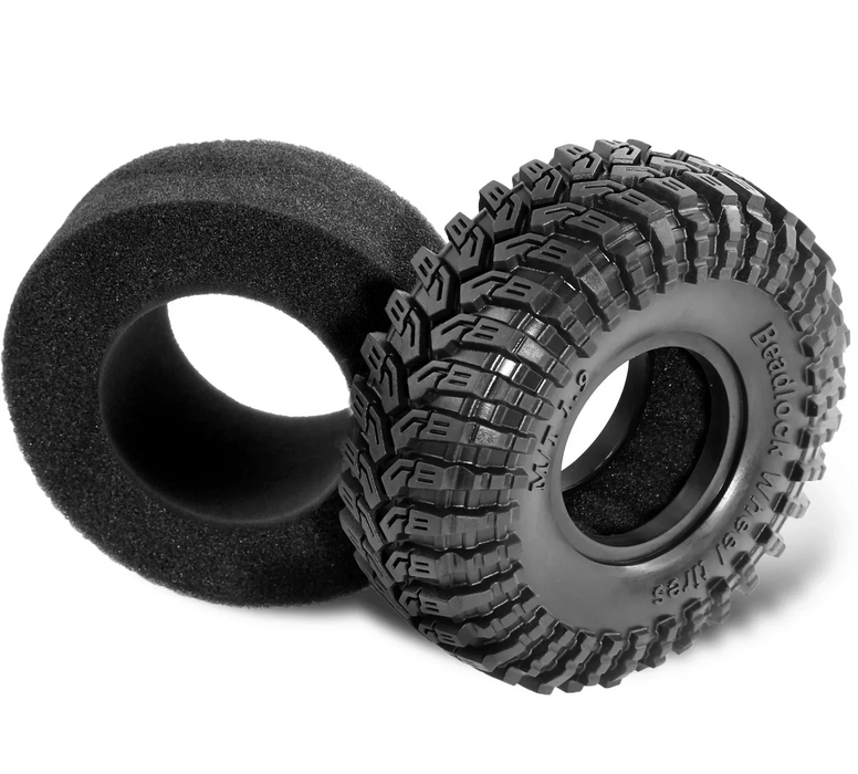 4PCS 1.9" 112x42mm 1/10 Crawler Tires (Rubber)