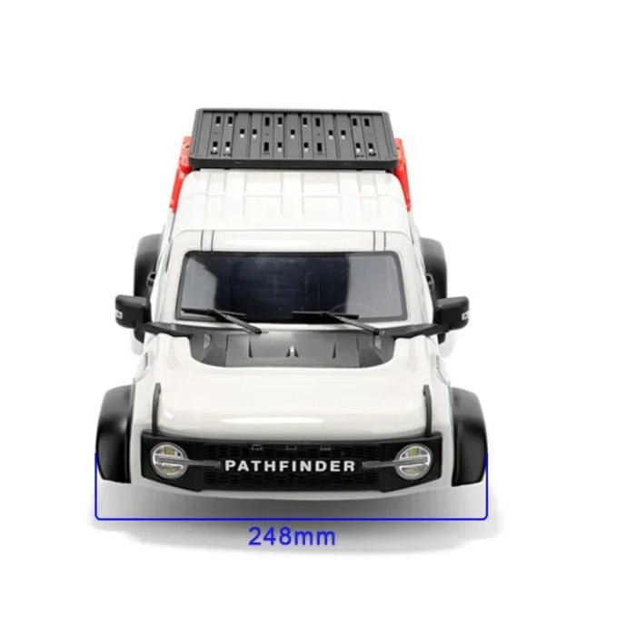 Pre-Assembled PC Body without Lamps for RGT EX86150 1/10