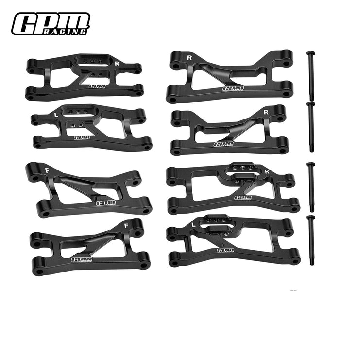 Bras de suspension complets GPM pour TRAXXAS Mini Maxx 1/10 (AL)