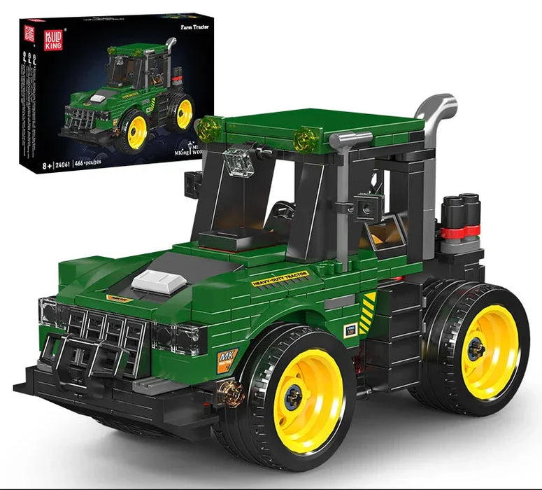 Mould King 24061 Farm Tractor Model Building Blocks (466 Stukken)