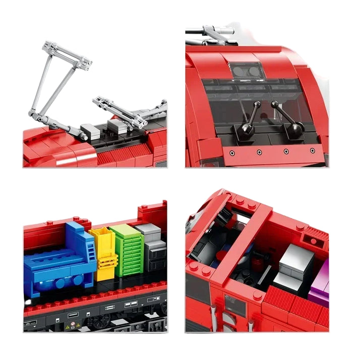 Reobrix 66020 Taurus Train Model Building Blocks (1939 Pieces)