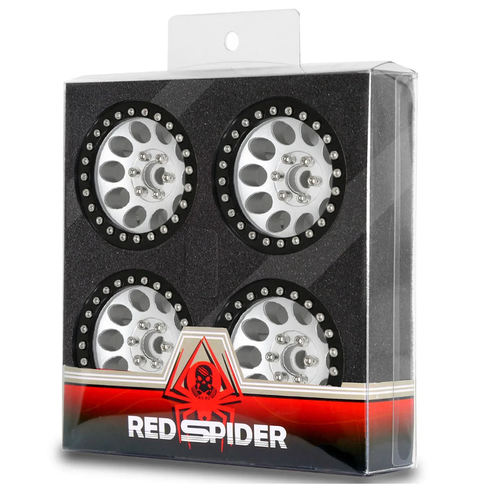 4PCS 2.2" 61x35mm 1/10 Crawler Wheels (Metaal)