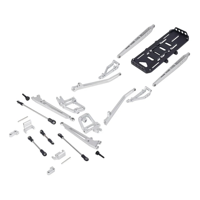 Twin I-Beam 2WD Suspension Conversion Kit for Axial SCX10 I II 1/10 (Alu)