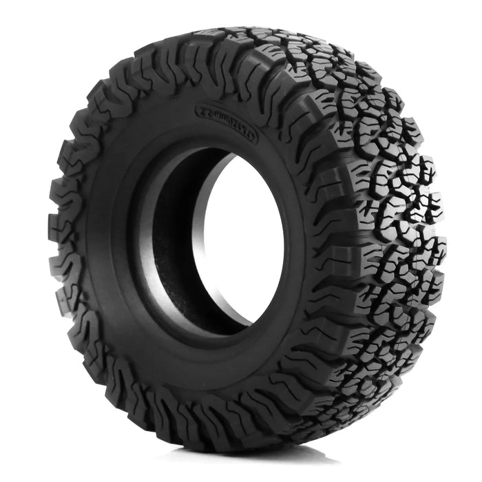 4PCS 2.2" 120x47mm 1/10 Crawler Tires (Rubber)