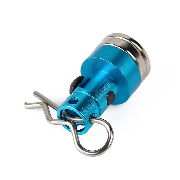 4PCS 1/10 Magnetic Stealth Invisible Body Post Mount with R Clips Pin (Metal)