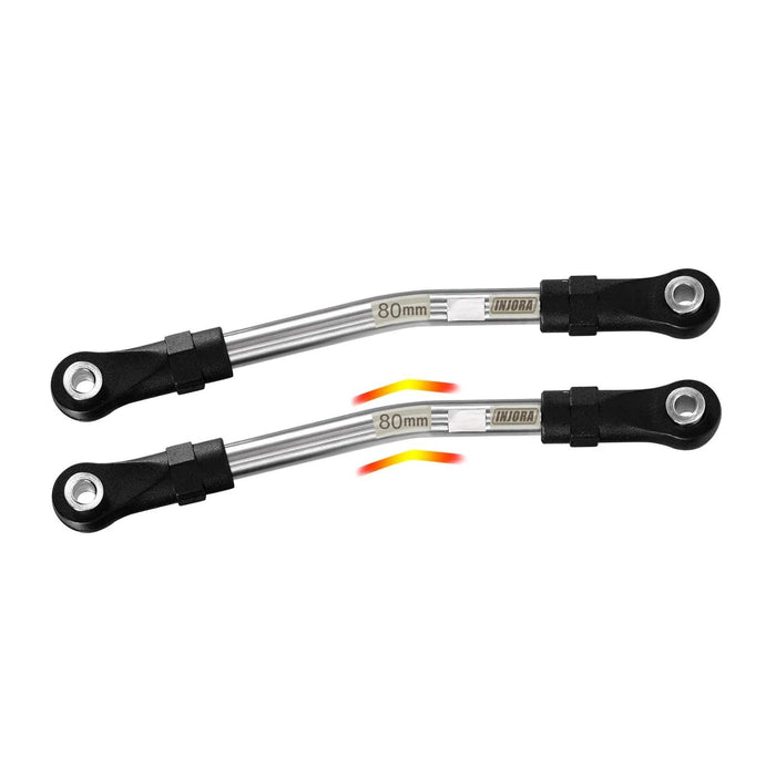 Liens à haute garde au sol INJORA avec embouts à rotule pour voiture crawler 1/10