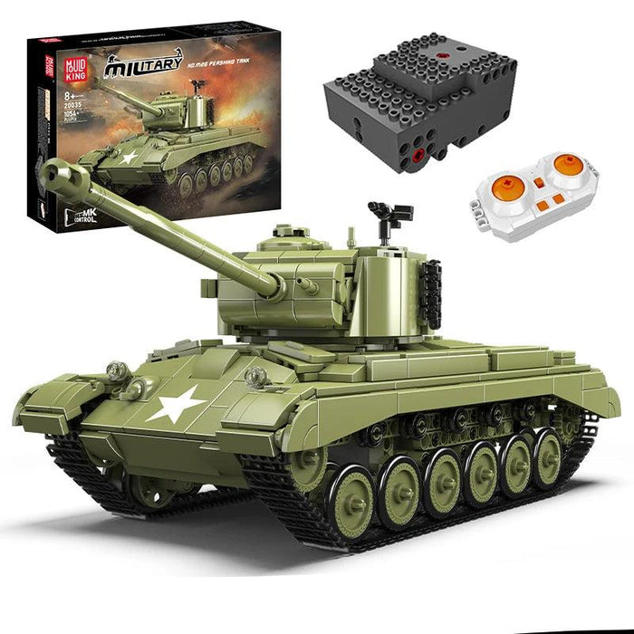 Mould King 20035 M26 Pershing Tank (1054 Pieces)