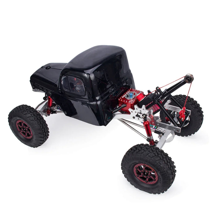 Receiver Box/Electric Box/Fuel Tank for Axial SCX10 PRO RR10 Capra 1/10 (Alu)