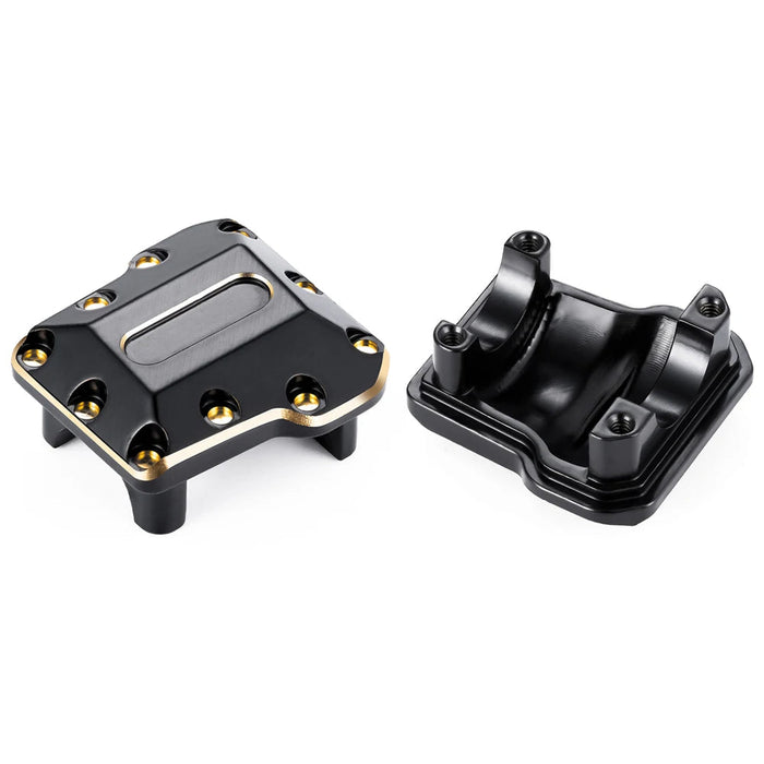 Front Rear Axle Diff Cover for Traxxas TRX-4M Bronco Defender 1/18 (Messing)