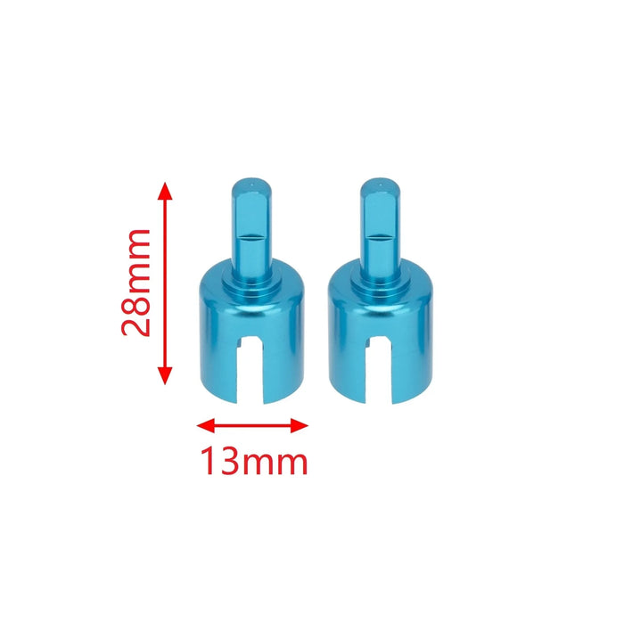 2 STÜCKE Stahl Getriebe Joint Diff Cup für Tamiya 1/10 (Staal) 300054477