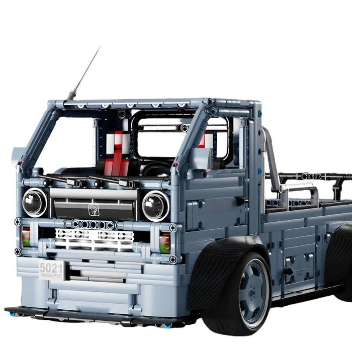 TGL T5021 City Truck Bausteine ​​Modell 1/10 (2493 Teile)