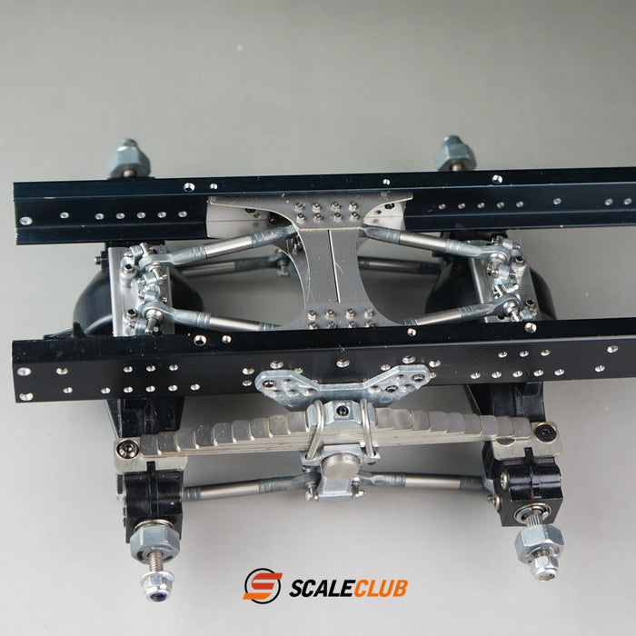 Scaleclub Qianqiu Two-axle Rear Suspension for Tractor Truck 1/14 (Metaal)