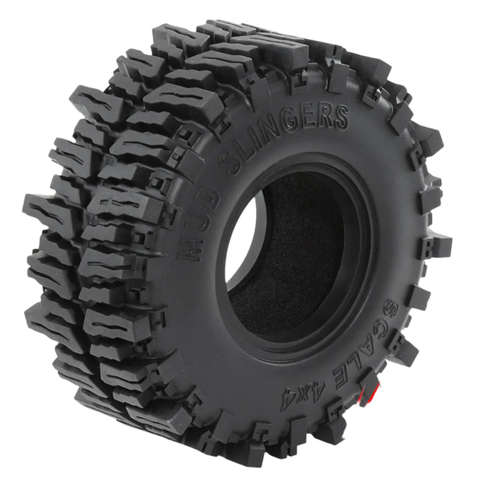 4PCS 2.2" 130x55mm 1/10 Crawler Tires (Rubber)