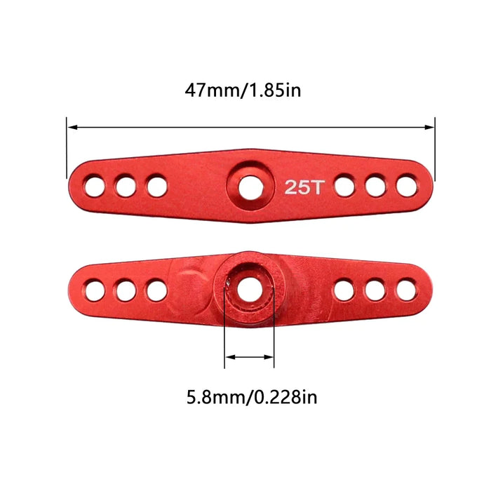 25T M3 Dual servo horn