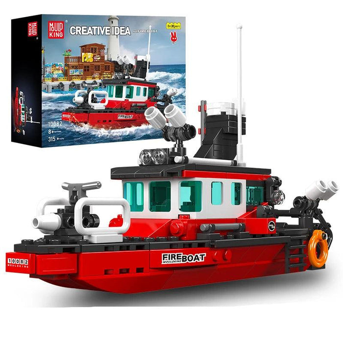 Mould King 10082 Feuerboot Modell (315 Teile)