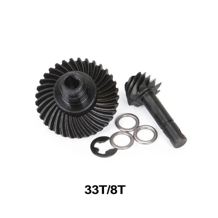 Front Rear Axle w/Optional Bevel Gear SOA Mount for Axial SCX10 II 1/10 (Alu)