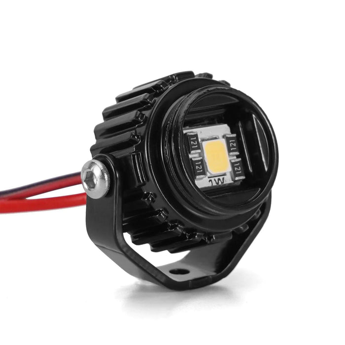 INJORA Super Lumières LED Brillantes 1/10 1/8 (Aluminium, Blanc)