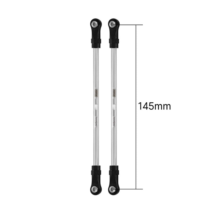 INJORA Builders Links with Rod Ends 1/10 (RVS)