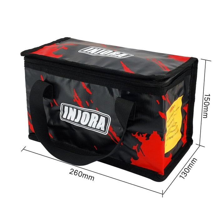 INJORA 260x130x150mm LiPo Battery Safe Bag