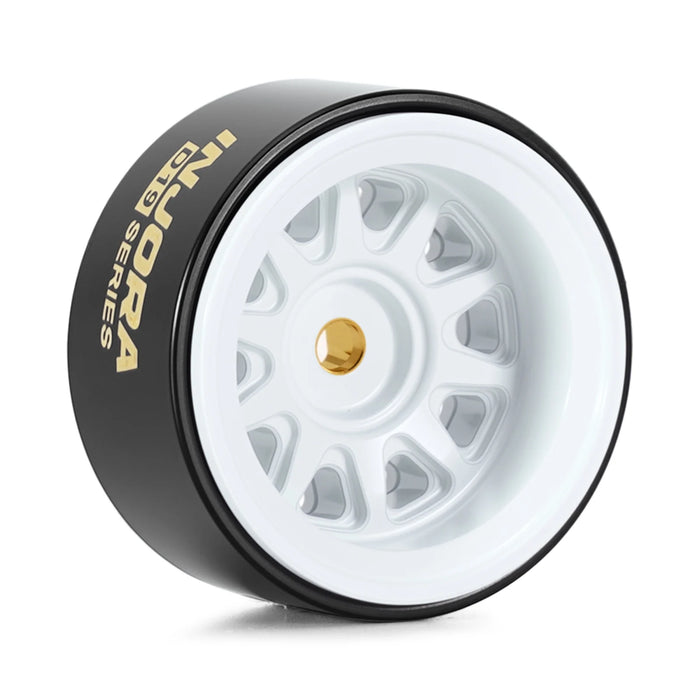 INJORA 4PCS D19 0.7" 19x10.8mm Beadlock Crawler Wheels