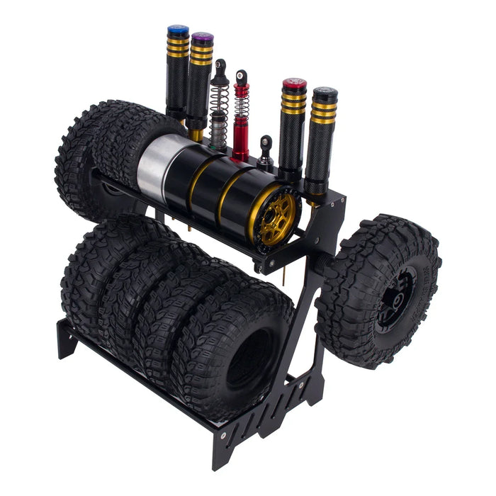 Tires Shocks Display Rack 1/10 (Alu)