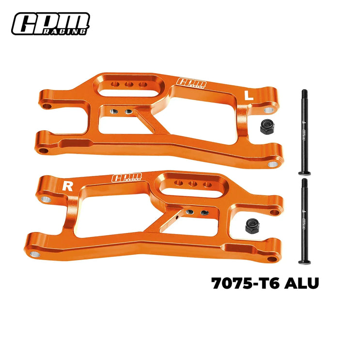 GPM Front Lower Suspension Arms for Traxxas Mini XRT 1/16 (Alu)