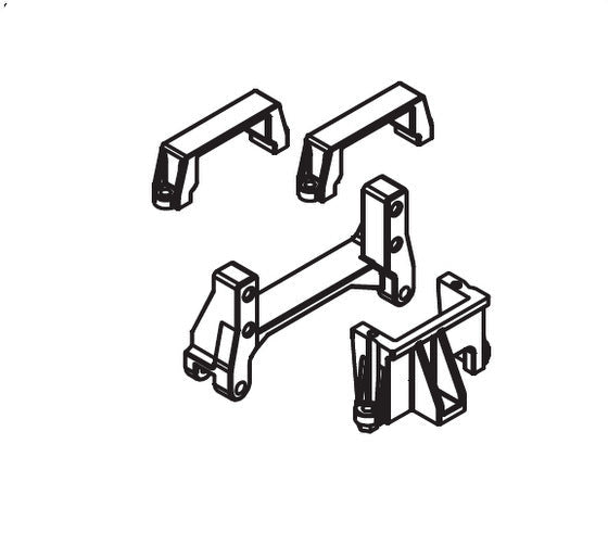 Servo Mount for Absima CR1.8 1/8