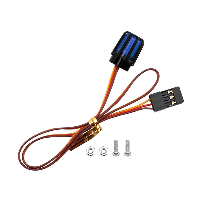 INJORA Lumière LED multifonction 1/10 1/14 avec couvercle