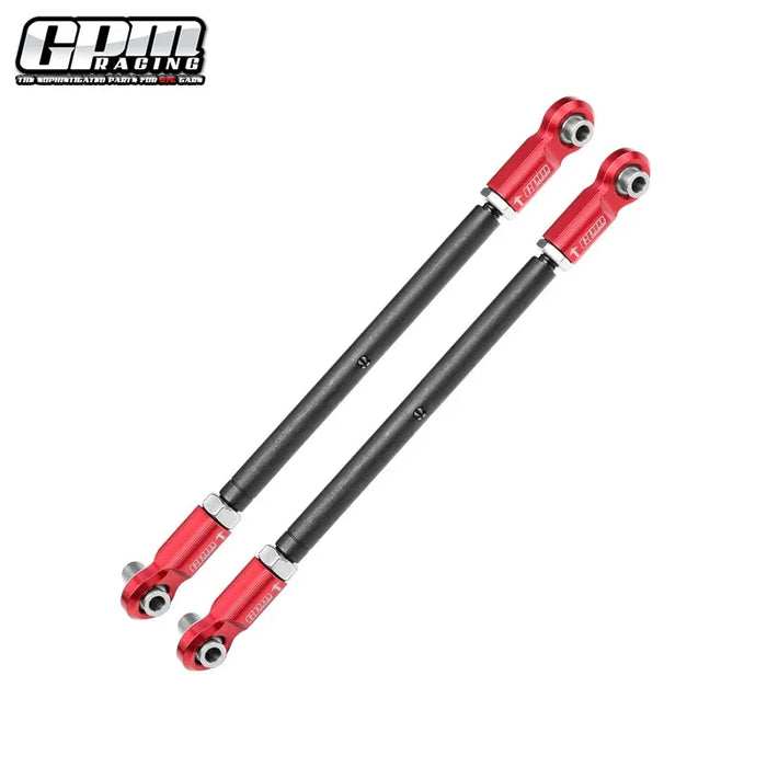 GPM Front Steering Rod & Ends for Traxxas Funco 1/6 (Staal Alu)