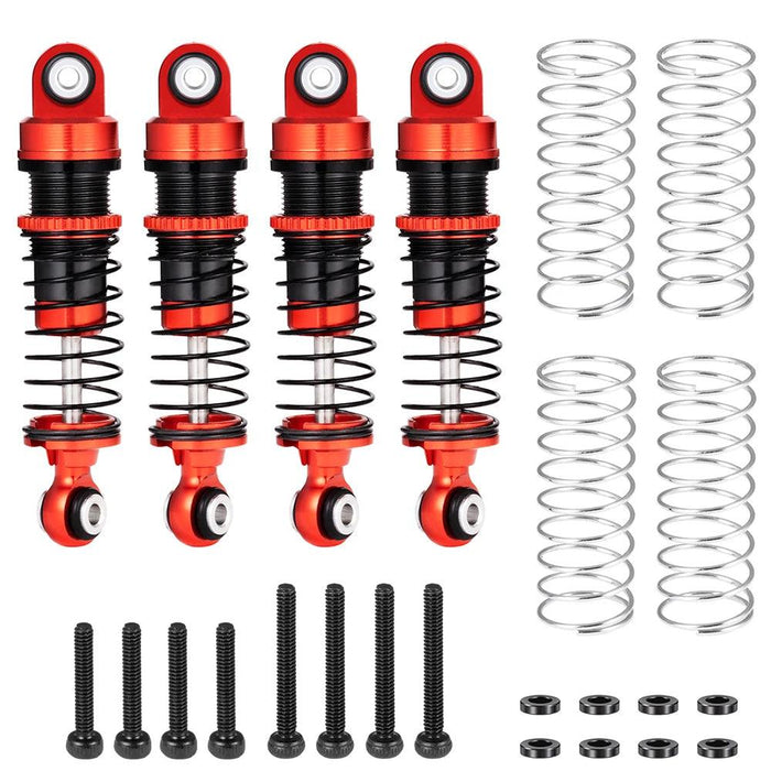 4PCS Shock Absorbers for FMS LC80 1/18 (Aluminium)