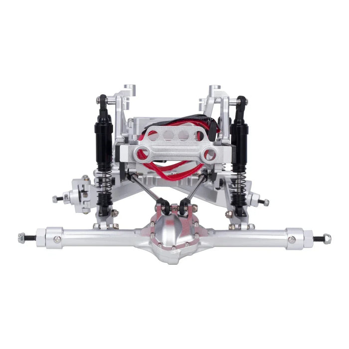 Twin I-Beam 2WD Pre-Runner Chassis Kit for Axial SCX10 I II III Pro TRX4 Capra 1/10 (Metaal)