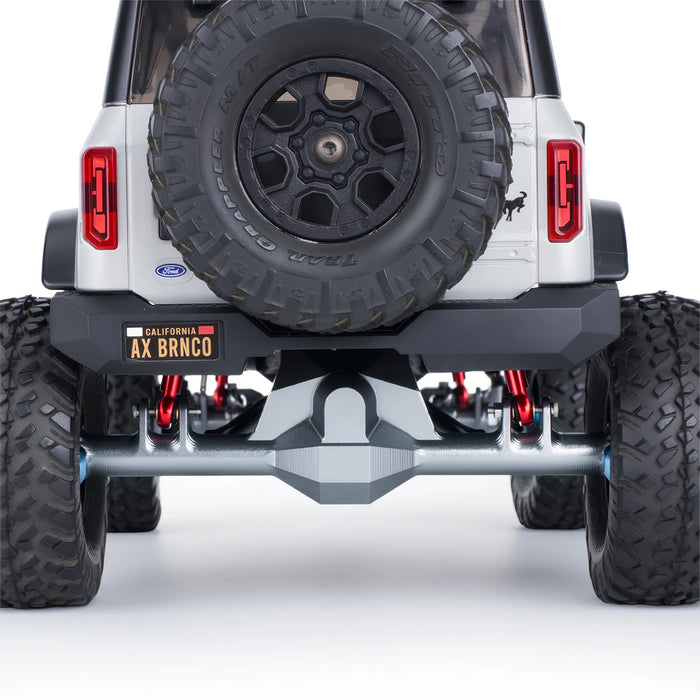 Straight Axle Set w/ Hydraulic Steering Link for Axial SCX24 1/24 (Alu)