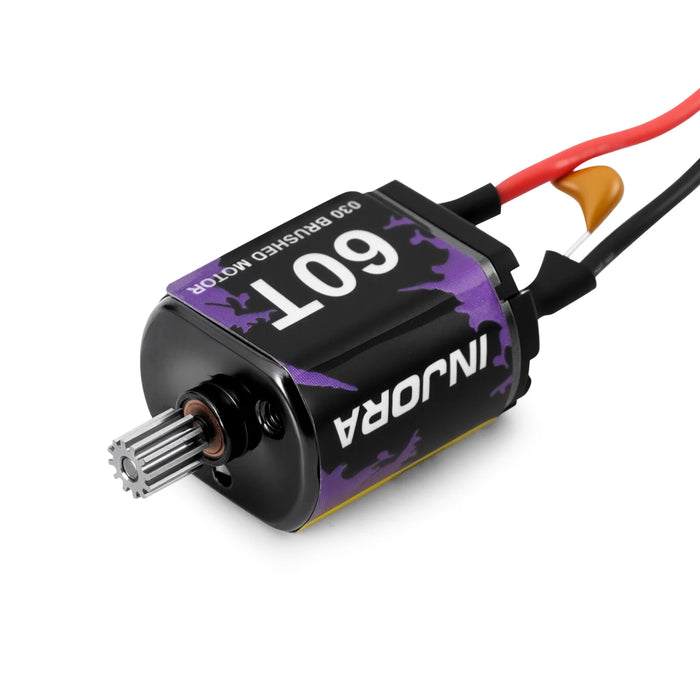 INJORA 2PCS 60T 030-Size Brushed Motor
