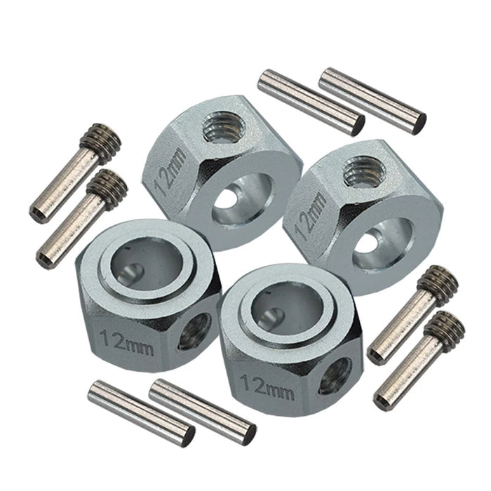 GPM Hex Adapter for LOSI LMT 1.0/2.0 1/8 (Aluminium)