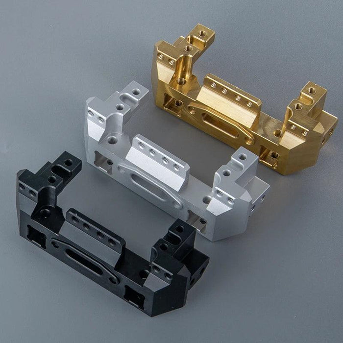 Front Bumper Servo Mount for Traxxas TRX-4 1/10 (Aluminium, Messing)