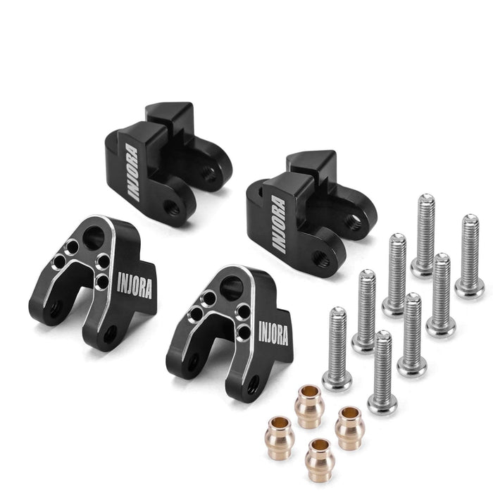 INJORA Shock Mount Height Lift Kit for Traxxas TRX4M 1/18 (Aluminium)