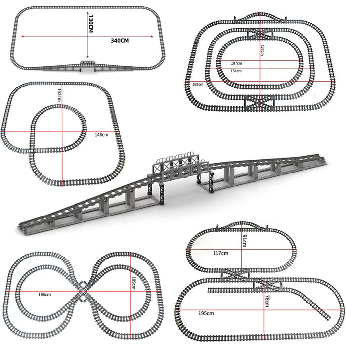 Building Set Train Tracks
